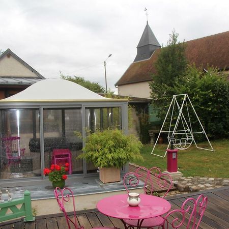 Roulotte La Dominique Bed and Breakfast Romery  Exteriör bild